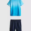 7-15 años | Conjunto de camiseta y pantalones cortos deportivos