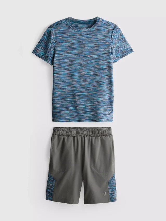 7-15 años | Conjunto de camiseta y pantalones cortos deportivos