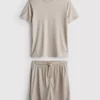 7-15 años | Conjunto de camiseta y pantalones cortos deportivos