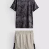 7-15 años | Conjunto de camiseta y pantalones cortos deportivos