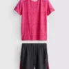 7-15 años | Conjunto de camiseta y pantalones cortos deportivos