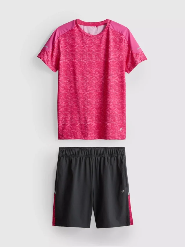 7-15 años | Conjunto de camiseta y pantalones cortos deportivos