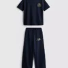 7-15 años | Conjunto de camiseta y pantalones de chándal de pierna ancha