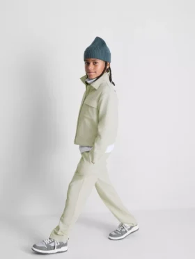 7-15 años | Conjunto de chamarra con cremallera y pantalones de chándal