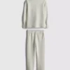 7-15 años | Conjunto de chamarra con cremallera y pantalones de chándal