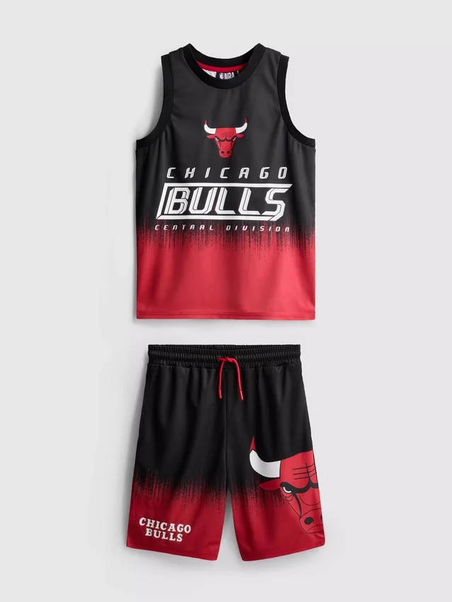7-15 años | Conjunto de malla de los Chicago Bulls de la NBA