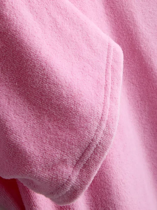 7-15 años | Conjunto de sudadera con capucha de toalla y pantalones cortos