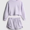 7-15 años | Conjunto de sudadera y pantalones cortos para correr