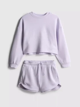7-15 años | Conjunto de sudadera y pantalones cortos para correr