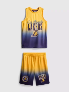 7-15 años | Conjunto deportivo de malla de los Lakers de Los Ángeles de la NBA