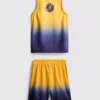 7-15 años | Conjunto deportivo de malla de los Lakers de Los Ángeles de la NBA