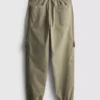 7-15 años | pantalones cargo con dobladillo