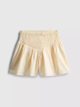 7-15 años | pantalones cortos con cintura fruncida
