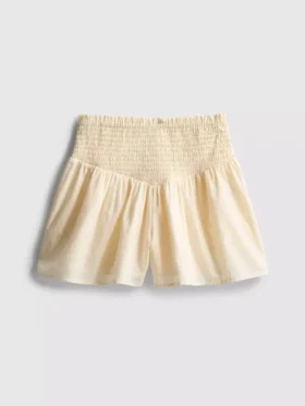 7-15 años | pantalones cortos con cintura fruncida
