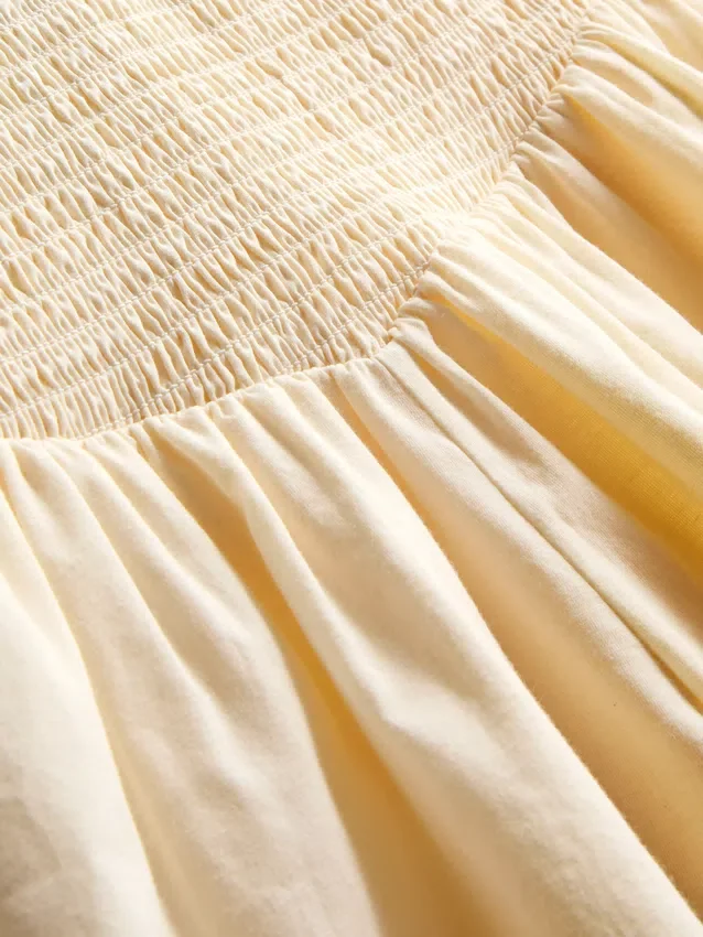 7-15 años | pantalones cortos con cintura fruncida