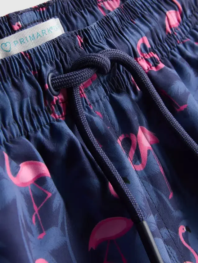 7-15 años | Pantalones cortos con estampado de flamencos