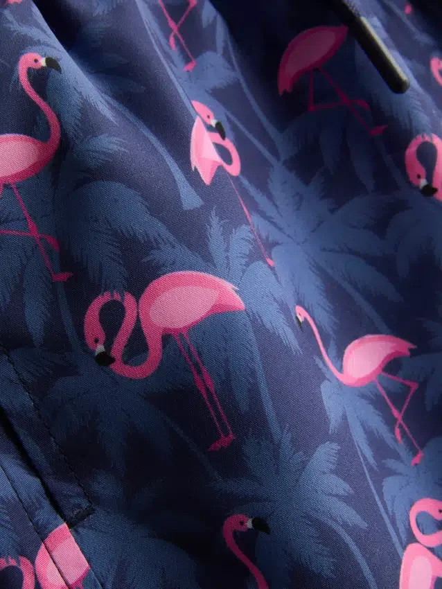7-15 años | Pantalones cortos con estampado de flamencos