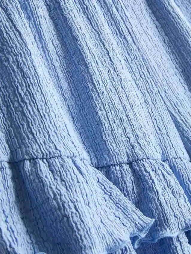 7-15 años | pantalones cortos con volantes arrugados