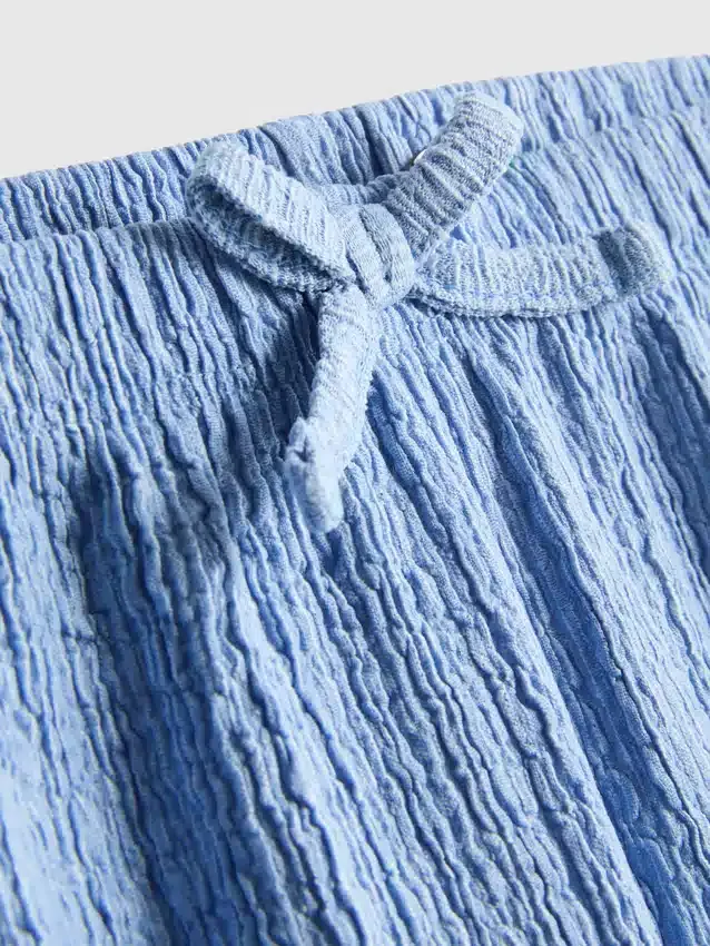 7-15 años | pantalones cortos con volantes arrugados
