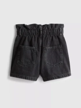 7-15 años | pantalones cortos de mezclilla estilo paperbag