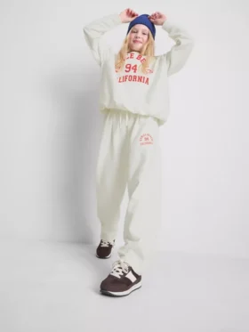 7-15 años | Pantalones de chándal de pierna ancha con estampado «Venice City»