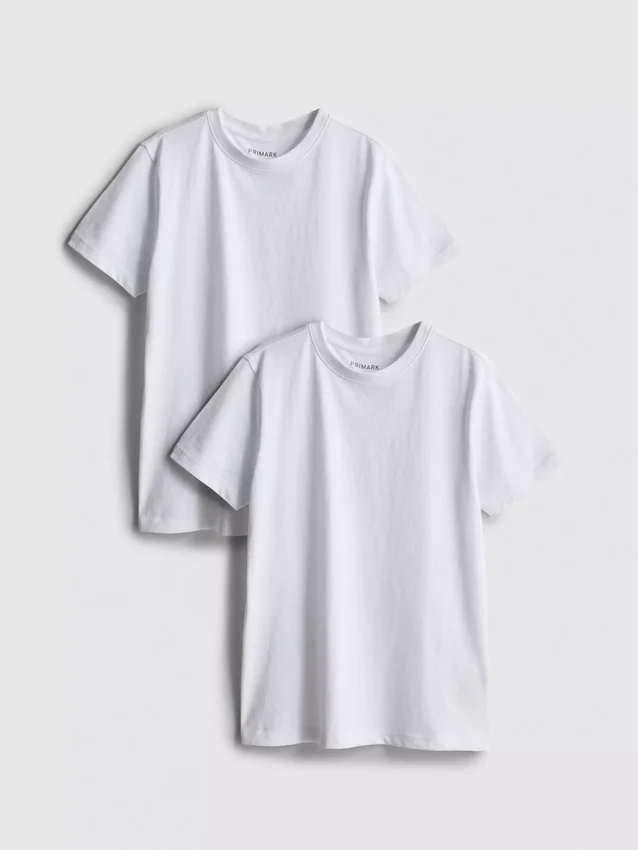 7-15 años | Paquete de 2 camisas de manga corta