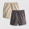 7-15 años | Paquete de 2 pantalones cortos con cordón