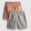 7-15 años | Paquete de 2 pantalones cortos con cordón