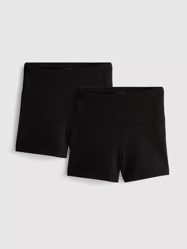 7-15 años | Paquete de 2 pantalones cortos de yoga