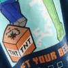 7-15 años | Sudadera con capucha de alto contenido de algodón con diseño de Minecraft