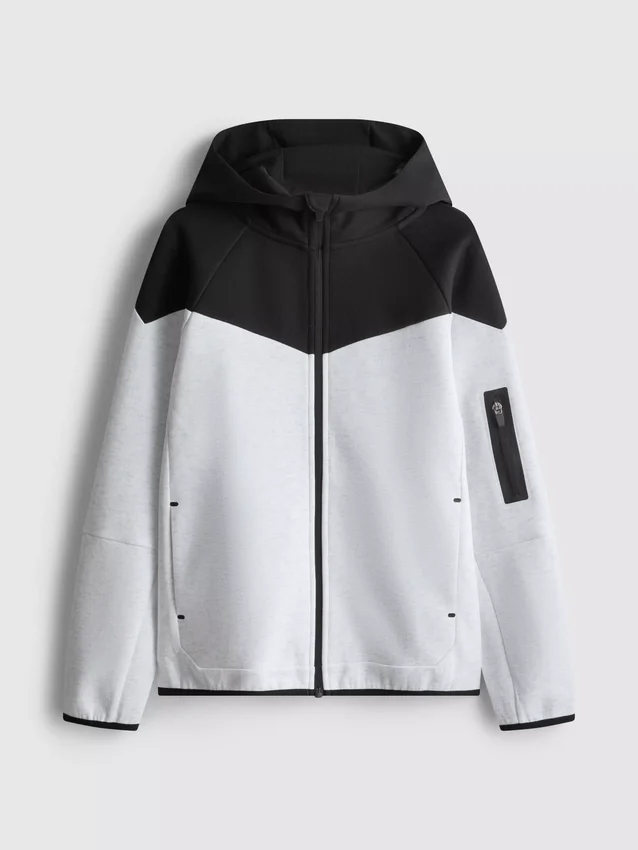 7-15 años | sudadera con capucha y cremallera