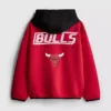 7-15 años | Sudadera con capucha y cremallera de los Chicago Bulls de la NBA