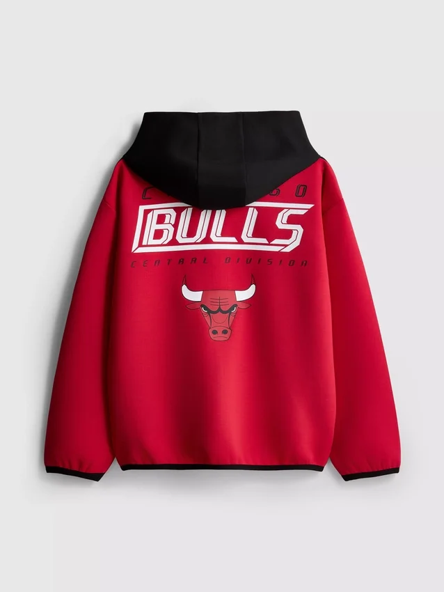 7-15 años | Sudadera con capucha y cremallera de los Chicago Bulls de la NBA