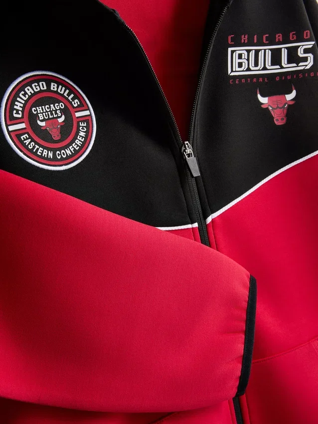7-15 años | Sudadera con capucha y cremallera de los Chicago Bulls de la NBA