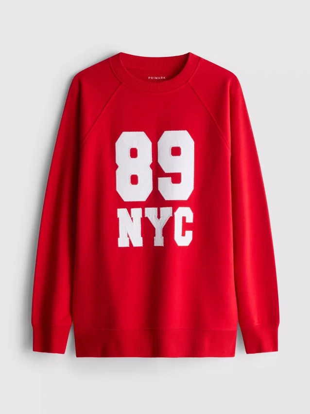 7-15 años | Sudadera con eslogan de Nueva York