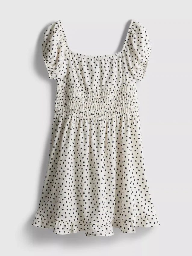 7-15 años | vestido con mangas abullonadas