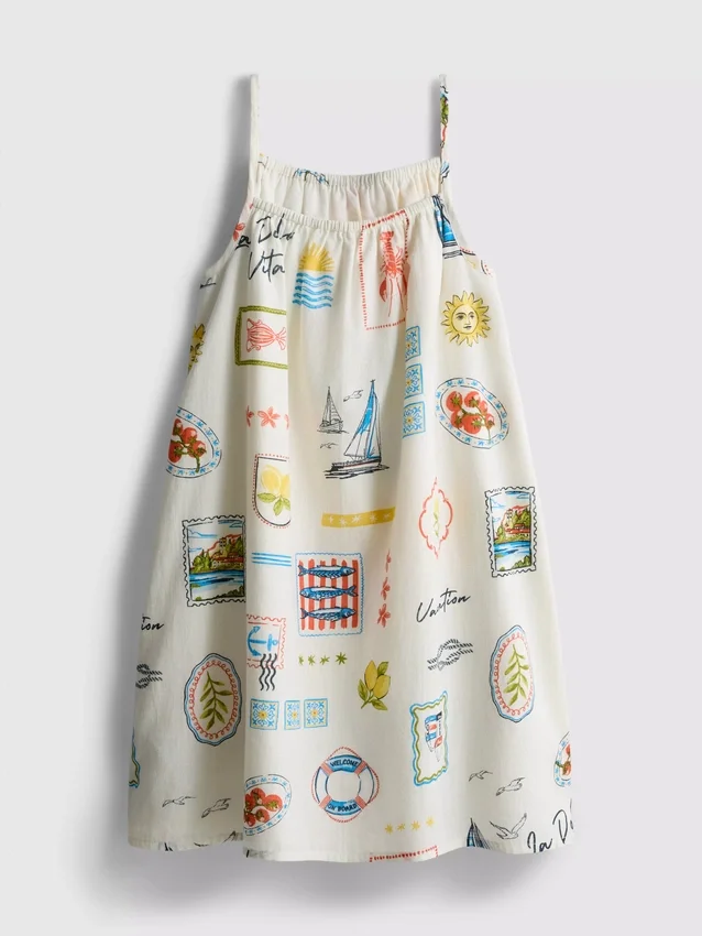 7-15 años | vestido estampado