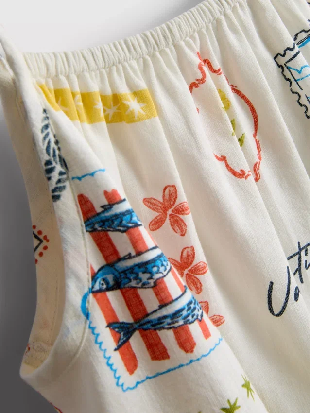 7-15 años | vestido estampado