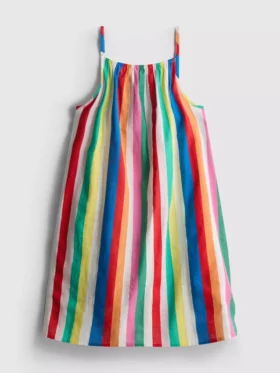 7-15 años | vestido fruncido con cuello halter