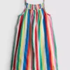 7-15 años | vestido fruncido con cuello halter