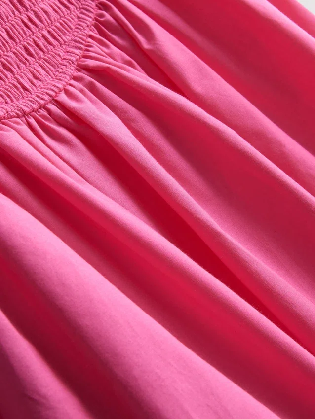 7-15 años | Vestido tipo camisola fruncido