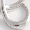 Aretes de aro retorcidos