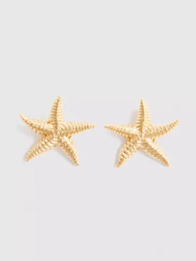 Aretes de estrella de mar