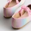 Bailarinas con aplique de mariposa