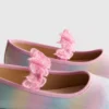 Bailarinas con aplique de mariposa