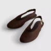 Bailarinas con tiras traseras