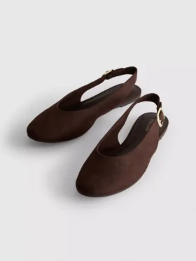 Bailarinas con tiras traseras