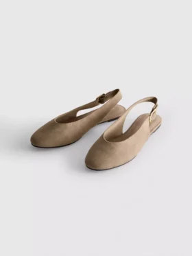 Bailarinas con tiras traseras