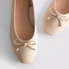 Bailarinas de piel sintética planos