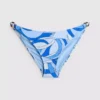 Bajo de bikini con diseño abstracto de remolinos